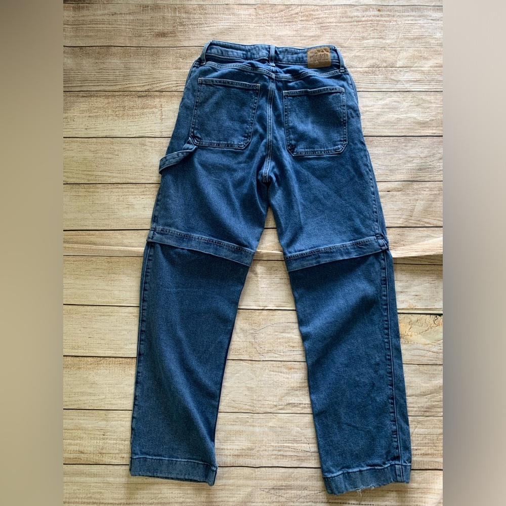 Hollister Ultra High Rise Dad Jean/Vintage Stretch W 28 - Picture 2 of 4